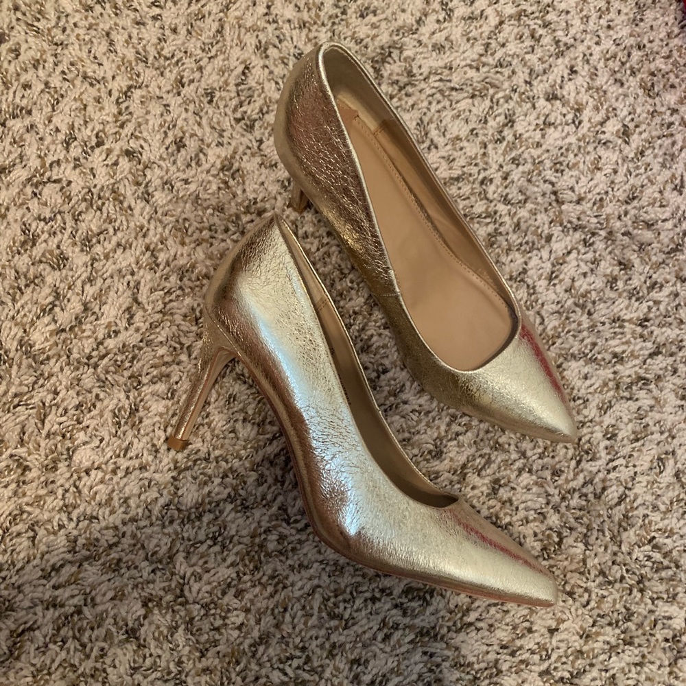 Gold Heels